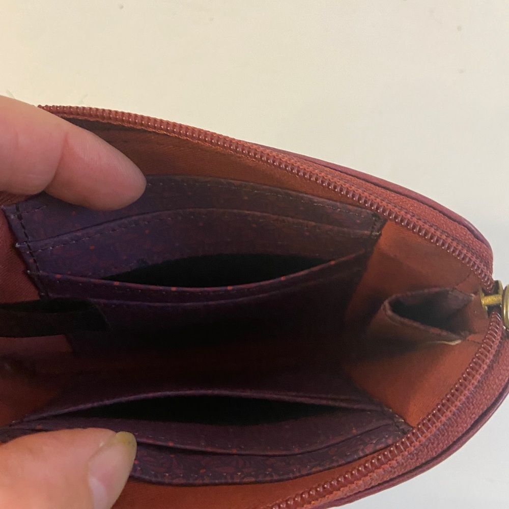 Fossil Wristlet Wallet Red - image 2